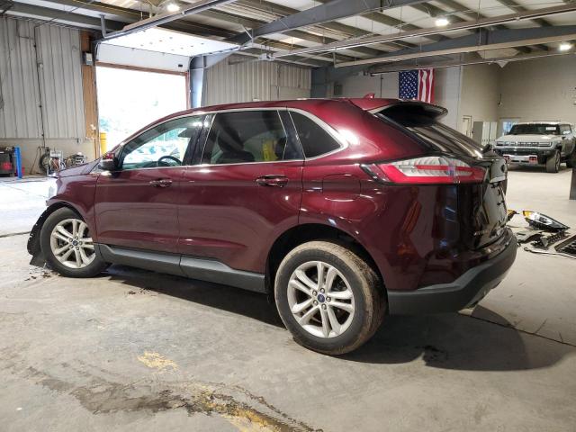2FMPK4J97KBB60242 - 2019 FORD EDGE SEL 勃艮第红 照片 2
