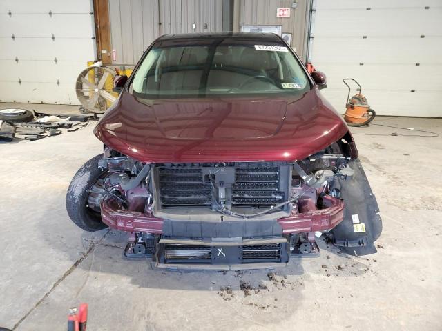 2FMPK4J97KBB60242 - 2019 FORD EDGE SEL 勃艮第红 照片 5