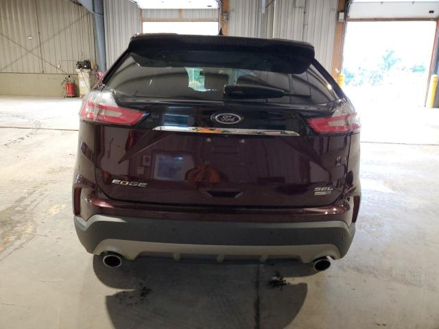 2FMPK4J97KBB60242 - 2019 FORD EDGE SEL 勃艮第红 照片 6