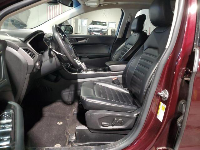 2FMPK4J97KBB60242 - 2019 FORD EDGE SEL 勃艮第红 照片 7