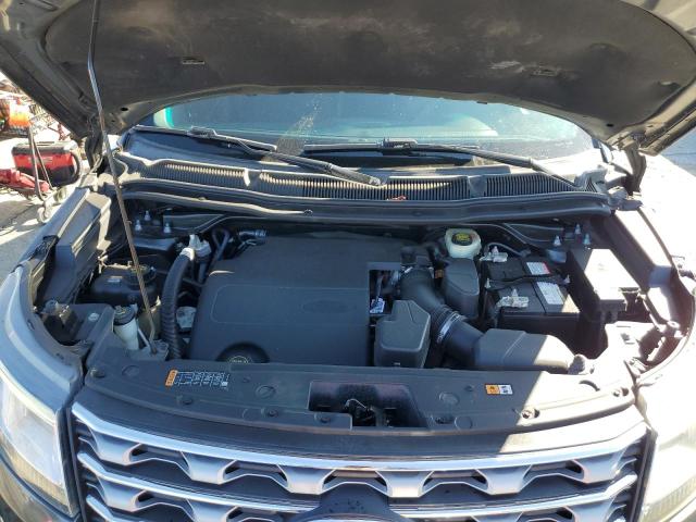 1FM5K8F84GGC49877 - 2016 FORD EXPLORER LIMITED GRAY photo 12