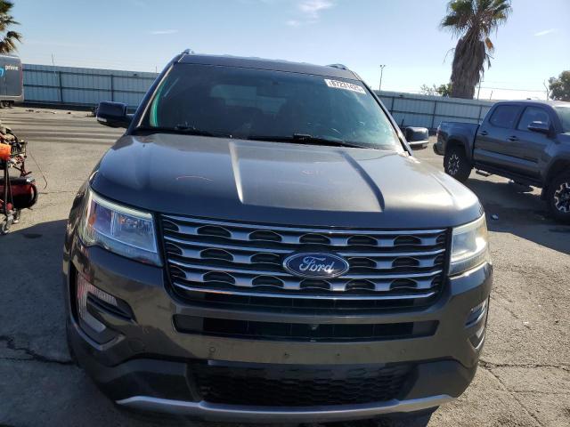 1FM5K8F84GGC49877 - 2016 FORD EXPLORER LIMITED GRAY photo 5