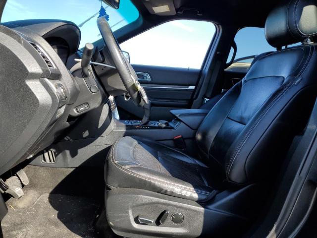 1FM5K8F84GGC49877 - 2016 FORD EXPLORER LIMITED GRAY photo 7