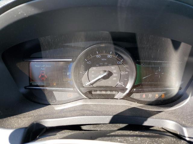 1FM5K8F84GGC49877 - 2016 FORD EXPLORER LIMITED GRAY photo 9