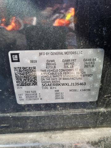 5GAERBKWXLJ135463 - 2020 BUICK ENCLAVE ESSENCE 石墨色 照片 13