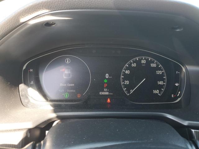 1HGCV1F33NA032448 - 2022 HONDA ACCORD SPORT GRAY photo 9