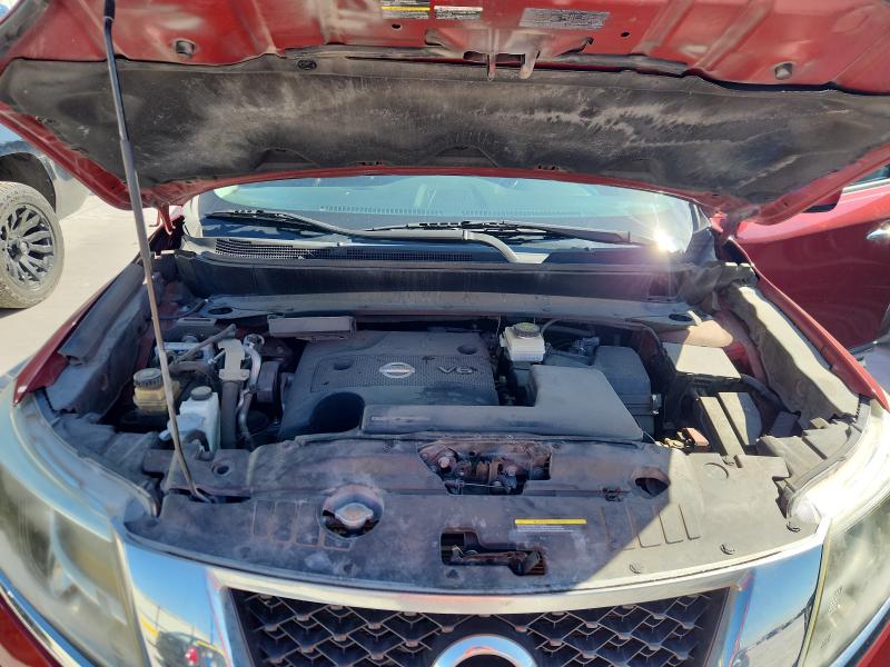 5N1AR2MN7DC607623 - 2013 NISSAN PATHFINDER S Rot Foto 12