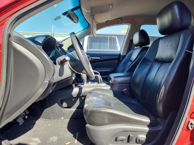 5N1AR2MN7DC607623 - 2013 NISSAN PATHFINDER S Rot Foto 7