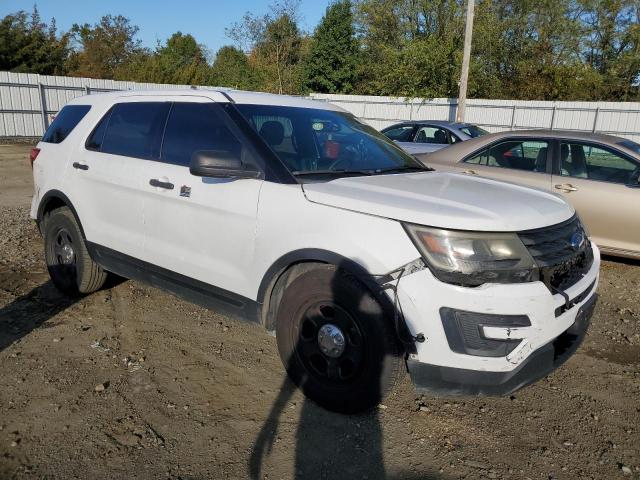 1FM5K8AR7HGA71335 - 2017 FORD EXPLORER POLICE INTERCEPTOR WHITE photo 4