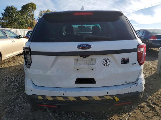 1FM5K8AR7HGA71335 - 2017 FORD EXPLORER POLICE INTERCEPTOR WHITE photo 6