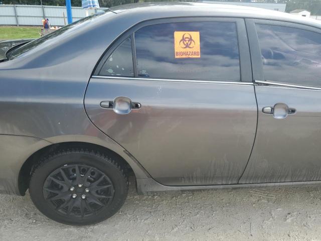 5YFBU4EE5DP095109 - 2013 TOYOTA COROLLA BASE GRAY photo 10