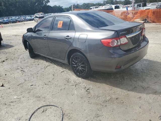 5YFBU4EE5DP095109 - 2013 TOYOTA COROLLA BASE GRAY photo 2