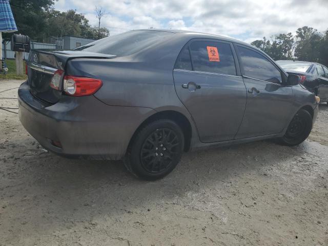 5YFBU4EE5DP095109 - 2013 TOYOTA COROLLA BASE GRAY photo 3