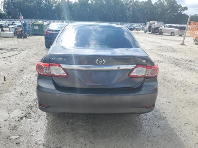 5YFBU4EE5DP095109 - 2013 TOYOTA COROLLA BASE GRAY photo 6