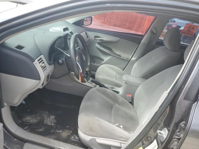 5YFBU4EE5DP095109 - 2013 TOYOTA COROLLA BASE GRAY photo 7