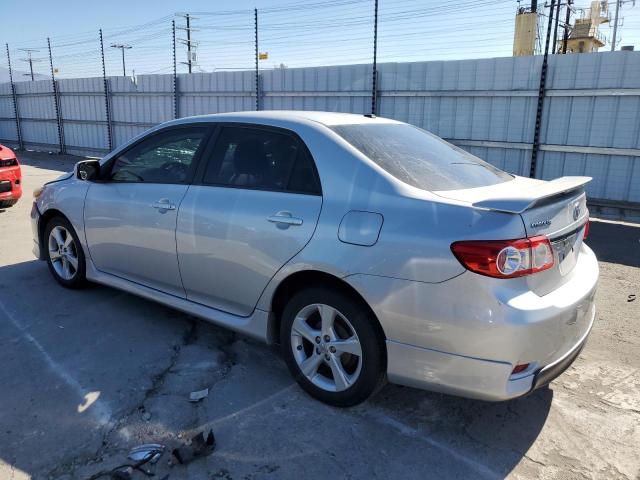 2T1BU4EEXBC747199 - 2011 TOYOTA COROLLA BASE Gümüş foto 2