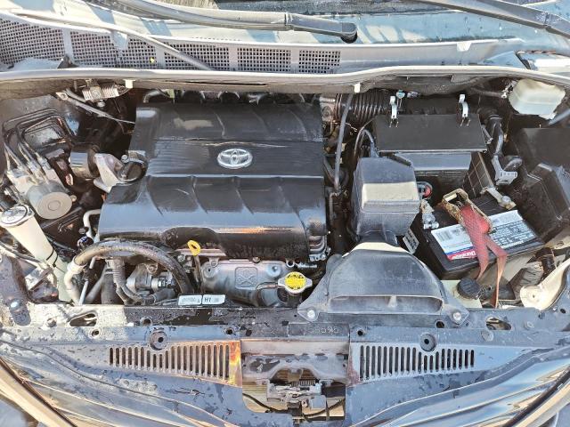 5TDYK3DC9BS108006 - 2011 TOYOTA SIENNA XLE BLACK photo 12