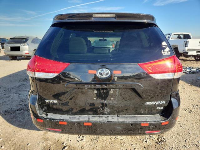 5TDYK3DC9BS108006 - 2011 TOYOTA SIENNA XLE BLACK photo 6