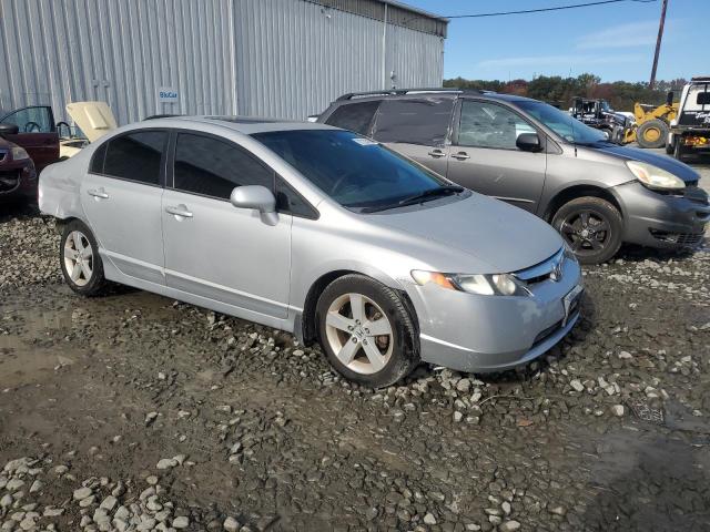 1HGFA16847L030347 - 2007 HONDA CIVIC EX SILVER photo 4