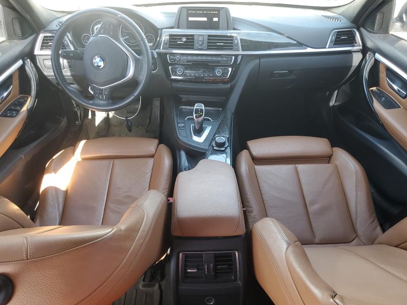 WBA8B9G54JNU57690 - 2018 BMW 330 I SILVER photo 8