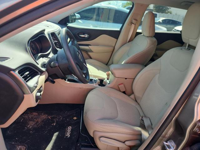 1C4PJLCB4KD206007 - 2019 JEEP CHEROKEE LATITUDE ნაცრისფერი ფოტო 7