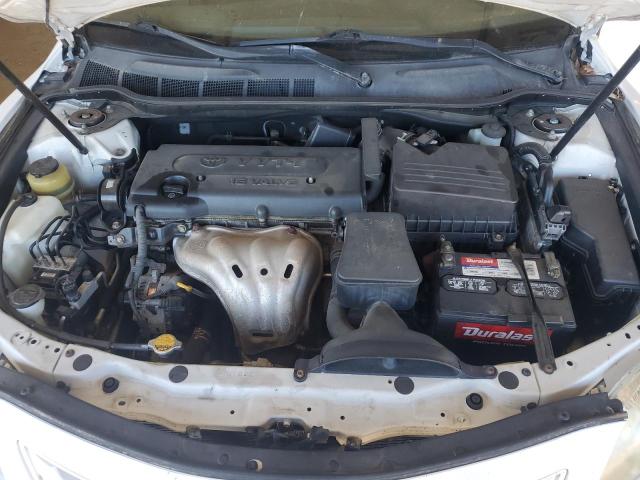4T1BE46K77U592103 - 2007 TOYOTA CAMRY CE WHITE photo 11