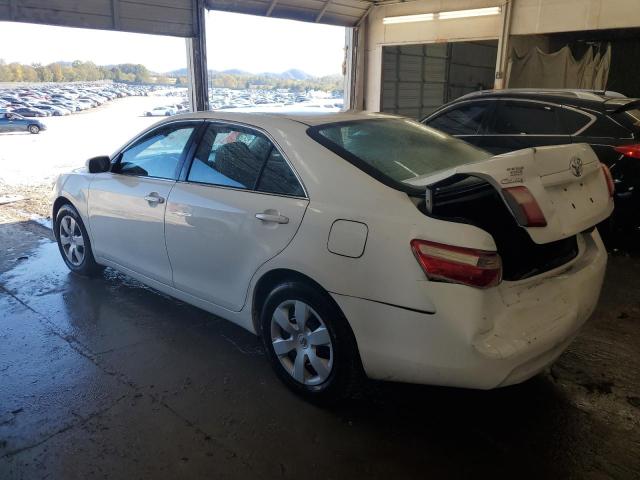 4T1BE46K77U592103 - 2007 TOYOTA CAMRY CE WHITE photo 2