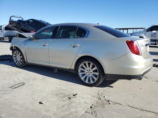 1LNHL9DR5BG614751 - 2011 LINCOLN MKS BEIGE photo 2