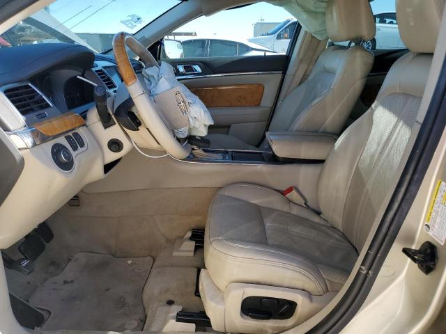 1LNHL9DR5BG614751 - 2011 LINCOLN MKS BEIGE photo 7