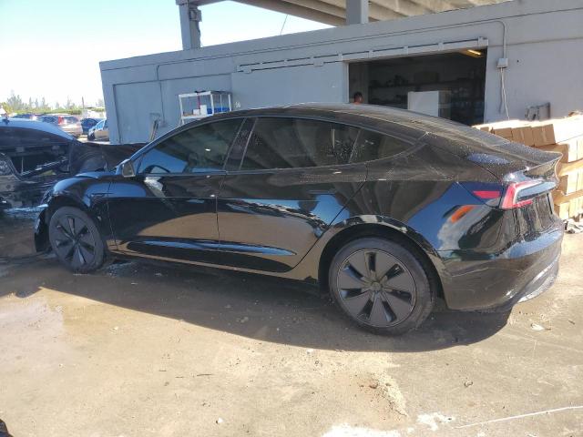 5YJ3E1EAXSF057381 - 2025 TESLA MODEL 3 BLACK photo 2