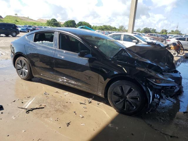 5YJ3E1EAXSF057381 - 2025 TESLA MODEL 3 BLACK photo 4