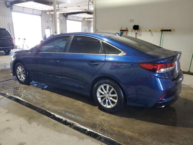 5NPE24AF2KH730816 - 2019 HYUNDAI SONATA SE Bleu photo 2