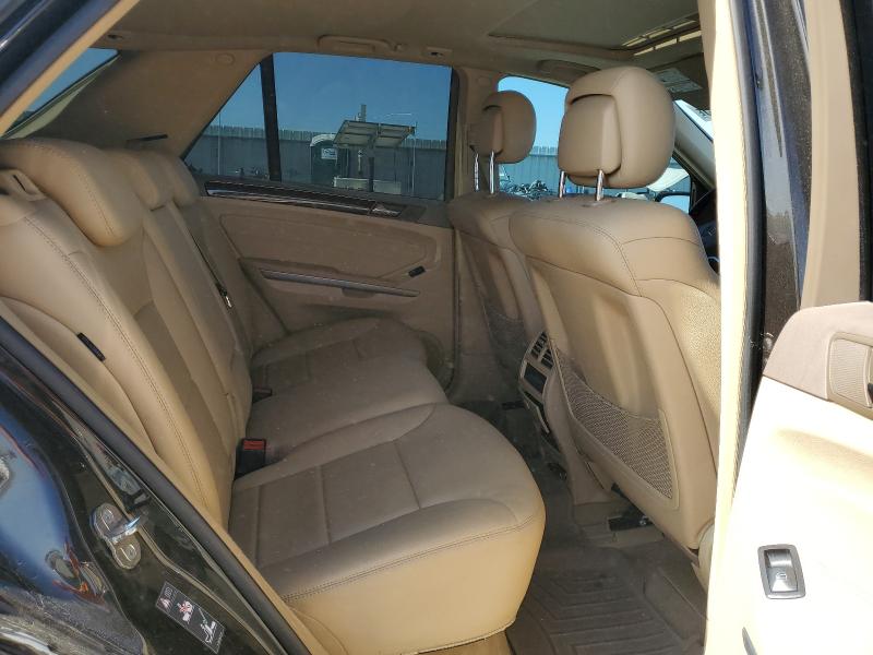 4JGBB8GBXAA621438 - 2010 MERCEDES-BENZ ML 350 4MATIC BLACK photo 10