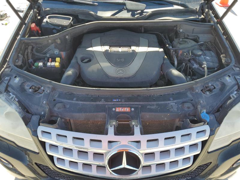 4JGBB8GBXAA621438 - 2010 MERCEDES-BENZ ML 350 4MATIC BLACK photo 11