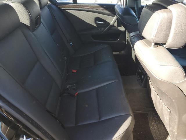 WBANV9C58AC136814 - 2010 BMW 5 SERIES XI BLACK photo 10