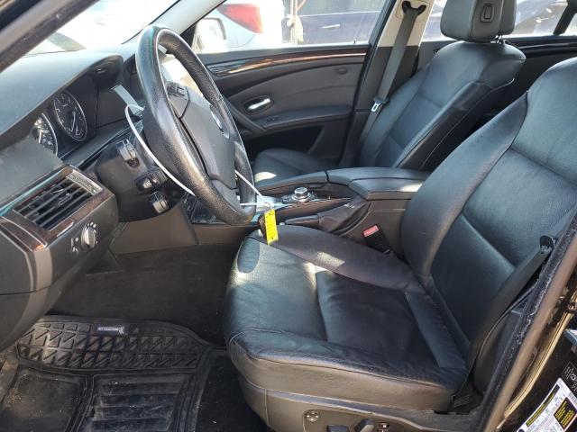 WBANV9C58AC136814 - 2010 BMW 5 SERIES XI BLACK photo 7