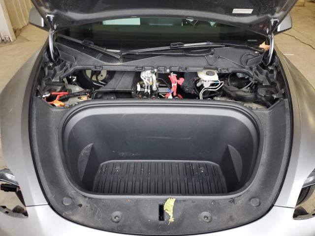 7SAYGDEF0RA292802 - 2024 TESLA MODEL Y GRAY photo 12