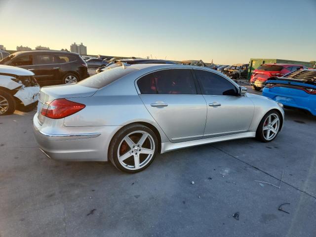 KMHGC4DD1CU152081 - 2012 HYUNDAI GENESIS 3.8L فضي صورة 3