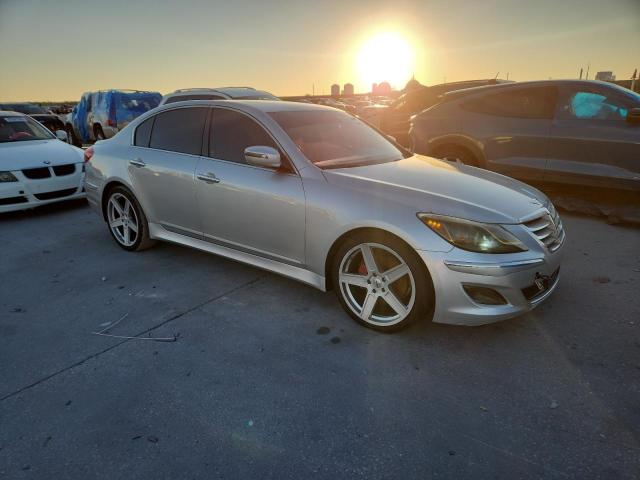 KMHGC4DD1CU152081 - 2012 HYUNDAI GENESIS 3.8L فضي صورة 4