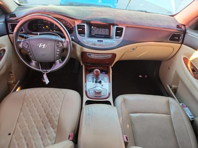KMHGC4DD1CU152081 - 2012 HYUNDAI GENESIS 3.8L فضي صورة 8
