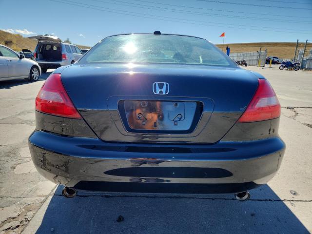 1HGCM82744A011630 - 2004 HONDA ACCORD EX შავი ფოტო 6