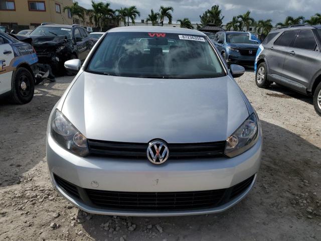 WVWDB7AJ8EW011893 - 2014 VOLKSWAGEN GOLF SILVER photo 5