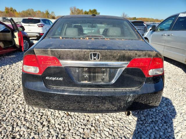 19XFA1F98AE011307 - 2010 HONDA CIVIC EXL BLACK photo 6