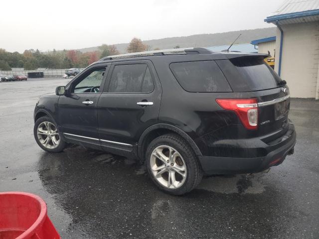 1FM5K8F84DGA82139 - 2013 FORD EXPLORER LIMITED Czarny zdjęcie 2