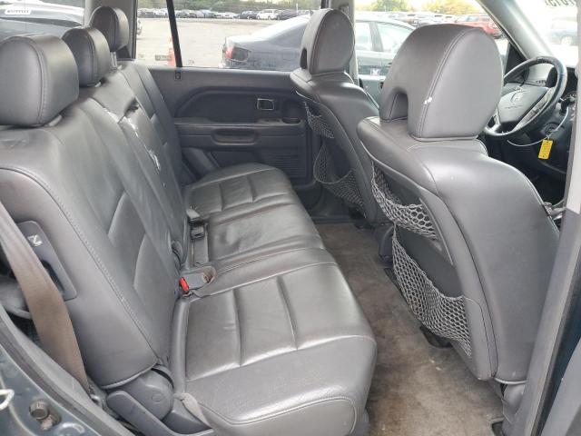 2HKYF18566H543162 - 2006 HONDA PILOT EX BLUE photo 11