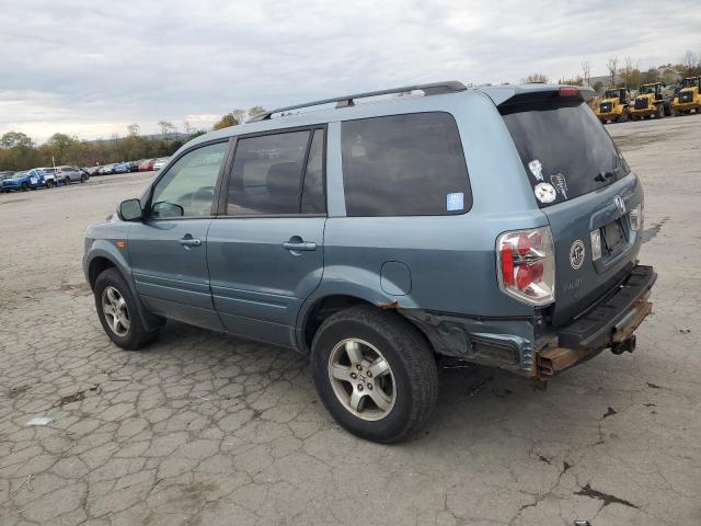 2HKYF18566H543162 - 2006 HONDA PILOT EX BLUE photo 2