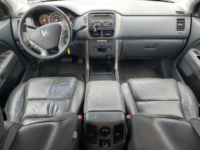 2HKYF18566H543162 - 2006 HONDA PILOT EX BLUE photo 8