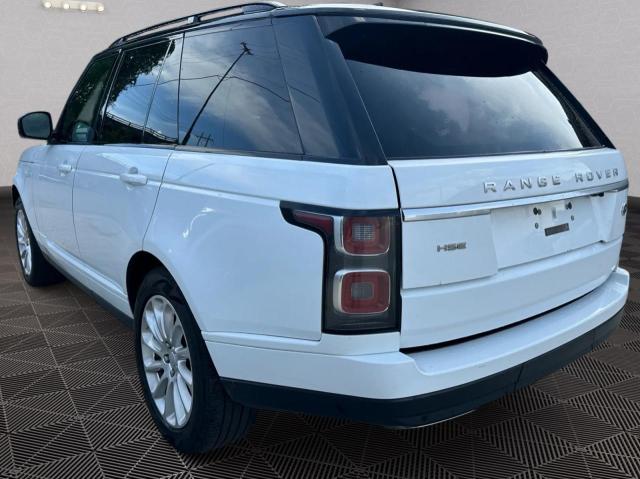 SALGS2SV9KA518093 - 2019 LAND ROVER RANGE ROVE HSE WHITE photo 3