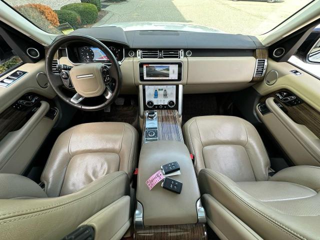 SALGS2SV9KA518093 - 2019 LAND ROVER RANGE ROVE HSE WHITE photo 9