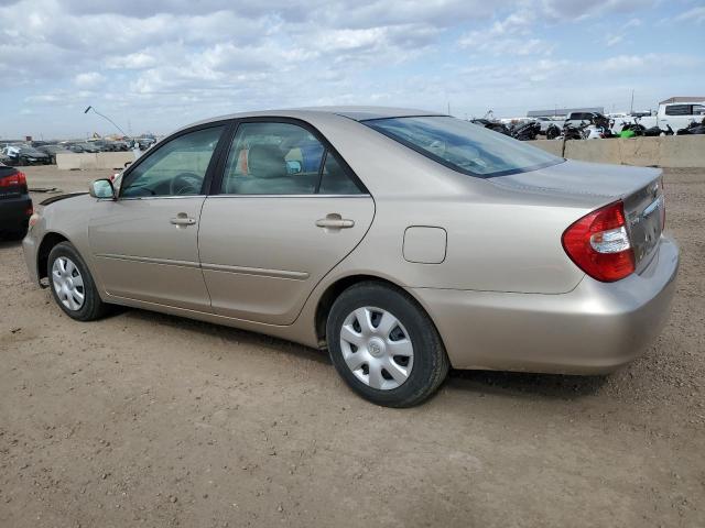 4T1BE32K83U188110 - 2003 TOYOTA CAMRY LE TAN photo 2